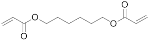 Diacrylate 1,6-heacsándiol CAS: 13048-33-4